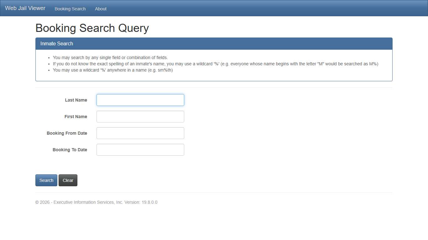 SelectListItems - Web Jail Viewer